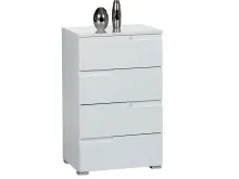 Kommode >Suzette< aus MDF - 50x80x40cm (BxHxT)