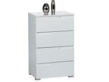 Kommode >Suzette< aus MDF - 50x80x40cm (BxHxT)