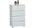 Kommode >Suzette< aus MDF - 50x80x40cm (BxHxT)