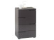 Kommode >Suzette< aus MDF - 50x80x40cm (BxHxT)