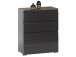 Kommode >Suzette< aus MDF - 65x80x40cm (BxHxT)
