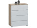 Kommode >Suzette< aus MDF - 65x80x40cm (BxHxT)