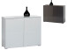 Kommode >Suzette< aus MDF - 100x80x40cm (BxHxT)