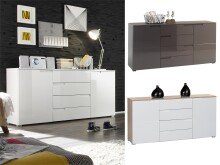 Sideboard >Suzette< aus MDF - 165x80x40cm (BxHxT)