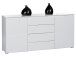 Sideboard >Suzette< in Weiß aus MDF - 165x80x40cm (BxHxT)