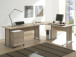 Eckschreibtisch >Clermont< mit Rollcontainer - 220 x 170 cm
