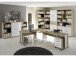 Eckschreibtisch >Clermont< mit Rollcontainer - 220 x 170 cm