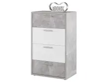 Kommode >Marion< in Beton - 64x104x37cm (BxHxT)
