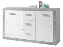 Sideboard >Rio de Janeiro< in Beton - 147x89x37cm...
