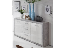 Sideboard >Rio de Janeiro< in Beton - 147x89x37cm (BxHxT)