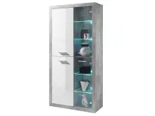 Vitrine >Rio de Janeiro< in Beton aus Glas -...