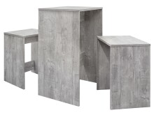 Bar-Set >Doris< in Beton
