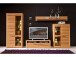 Vitrine >Nature Plus< in Kernbuche aus Metall - 85x185x40cm (BxHxT)