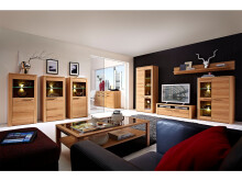 Couchtisch >Nature Plus< in Kernbuche - 120x40x70cm (BxHxT)