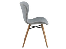 Esszimmerstuhl >Bashira I< (2er-Set) in Eiche - 47x82,5x56 (BxHxT)