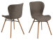 Esszimmerstuhl >Bashira I< (2er-Set) in Eiche - 47x82,5x56 (BxHxT)