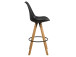 Barhocker >Diva I< (2er Set) in Eiche/gebeizt - 48,5x111,5x55 (BxHxT)