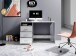 Schreibtisch >Mack< (B/H/T 123 x 76 x 50 cm) in Beton - 123x76x50cm (BxHxT)