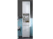 Hochschrank >Suzette< in Weiß aus MDF -   40x191x32cm (BxHxT)