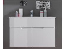 Waschtisch-Set >Suzette< in Weiß aus Keramik...