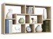 Wandregal >Lora< in Sonoma-Eiche - 85x47,5x16cm (BxHxT)