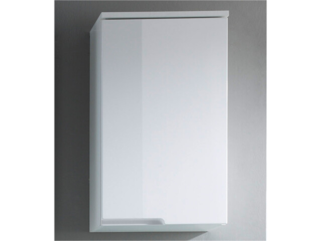 Hängeschrank >Suzette< in Weiß aus MDF - 40x67x23cm (BxHxT)