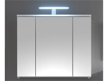 Badezimmer-Set >Suzette< (5-teilig) in Weiß aus MDF - 160x199x46cm (BxHxT)