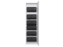 Schuhschrank >Zeraphina< - 50,5x181x22cm (BxHxT)