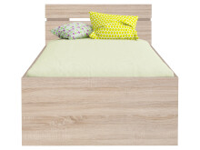 Stauraumbett >Lorenzo< - 94,5x74,2x204,3cm (BxHxT)