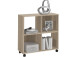 Raumteiler in Sonoma-Eiche - 72x78x33cm (BxHxT)