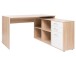 Eckschreibtisch >Linardo I< in Sonoma-Eiche - 136x75x138cm (BxHxT)