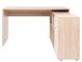 Eckschreibtisch >Linardo I< in Sonoma-Eiche - 136x75x138cm (BxHxT)