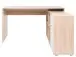 Eckschreibtisch >Linardo I< in Sonoma-Eiche - 136x75x138cm (BxHxT)