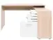 Eckschreibtisch >Linardo I< in Sonoma-Eiche - 136x75x138cm (BxHxT)
