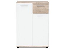 Kommode >Jacklin I< in Sonoma-Eiche - 60x85x35cm (BxHxT)