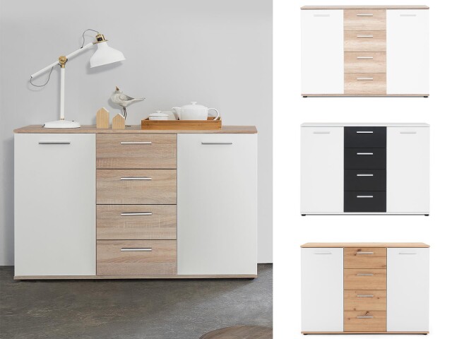 Sideboard >Jacklin< in  - 120x85x35cm (BxHxT)