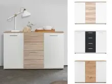 Sideboard >Jacklin< in  - 120x85x35cm (BxHxT)