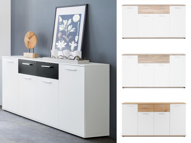 Sideboard >Jacklin< in  - 160x85x35cm (BxHxT)