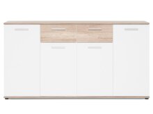 Sideboard >Jacklin< in Wildeiche - 160x85x35cm (BxHxT)