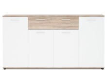 Sideboard >Jacklin< in Sonoma-Eiche - 160x85x35cm (BxHxT)