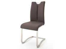 Esszimmerstuhl >Kerrin< (2-er Set) in  aus Polyurethan - 45x102x58cm (BxHxT)