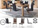 Esszimmerstuhl >Kerrin< (2-er Set) in  aus Echtleder - 45x102x58cm (BxHxT)