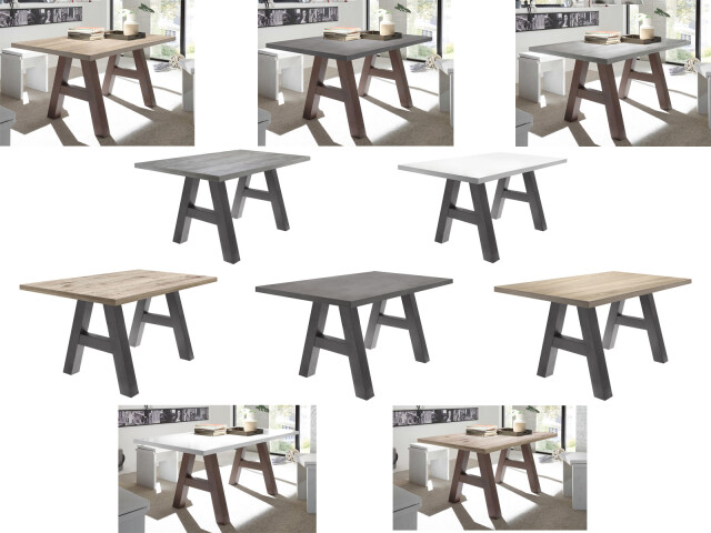 Esstisch >Trey I< aus MDF - 140x75x90cm (BxHxT)
