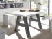 Esstisch >Trey I< in Graphit aus MDF - 140x75x90cm (BxHxT)