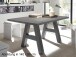 Esstisch >Trey III< in Graphit aus MDF - 180x75x90cm (BxHxT)