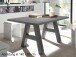 Esstisch >Trey III< in Graphit aus MDF - 180x75x90cm (BxHxT)