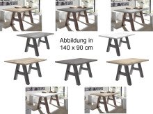 Esstisch >Trey IV< aus MDF - 200x75x100cm (BxHxT)