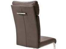 Esszimmerstuhl >Molli I< (2-er Set) in Braun aus Polyester - 46x106x62cm (BxHxT)