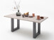 Esstisch >Trey< in Graphit Sandeiche aus MDF - 140x75x90cm (BxHxT)
