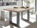 Esstisch >Trey< in Graphit Sandeiche aus MDF - 140x75x90cm (BxHxT)